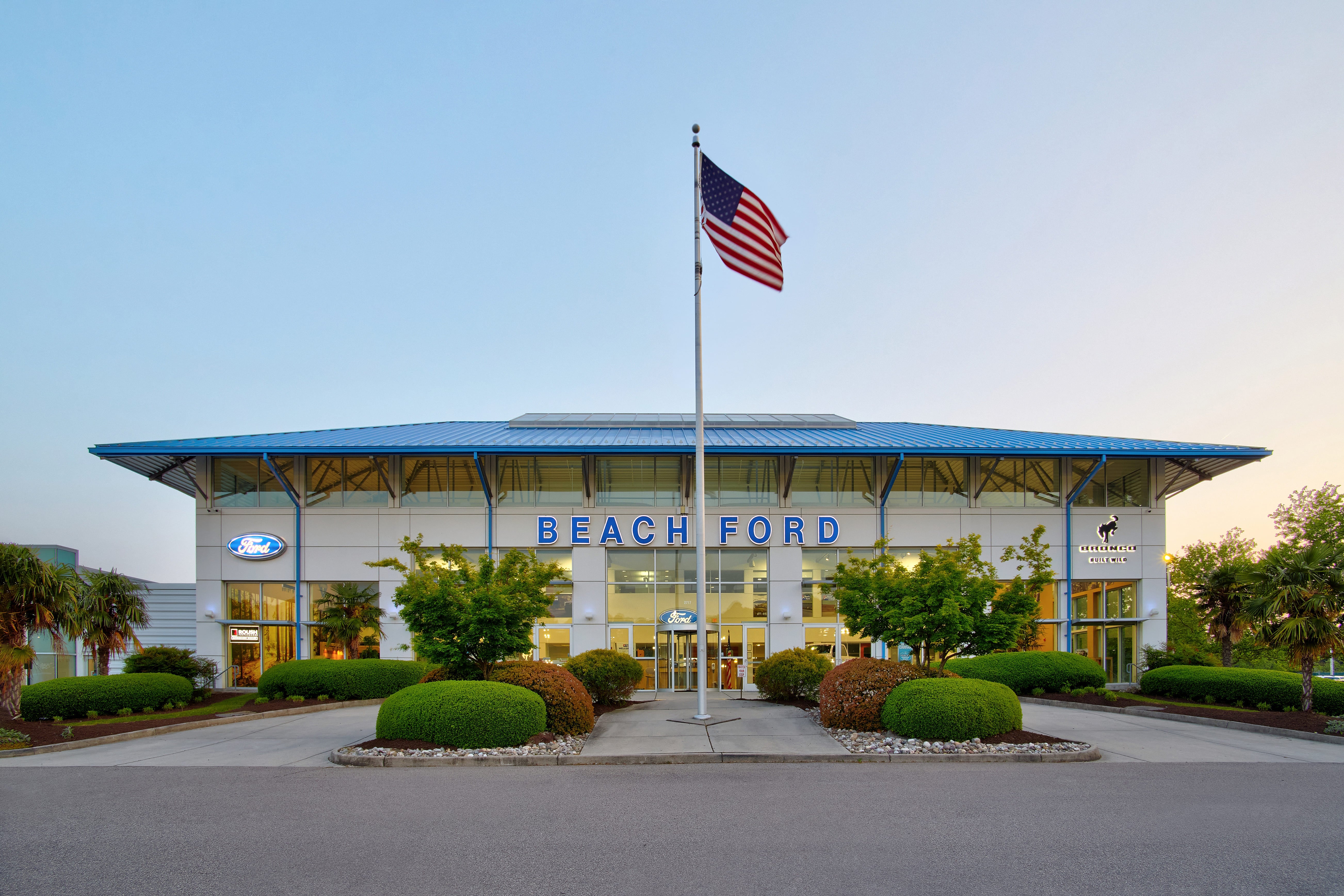 Beach Ford dealership in Virginia Beach