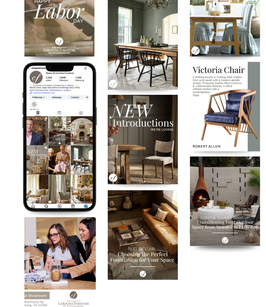 Shops at Carolina Furniture social media results
