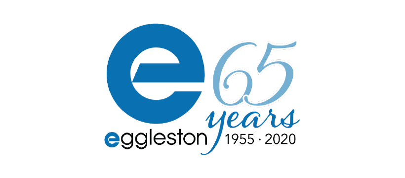 Eggleston's 65 Years Anniversary Logo