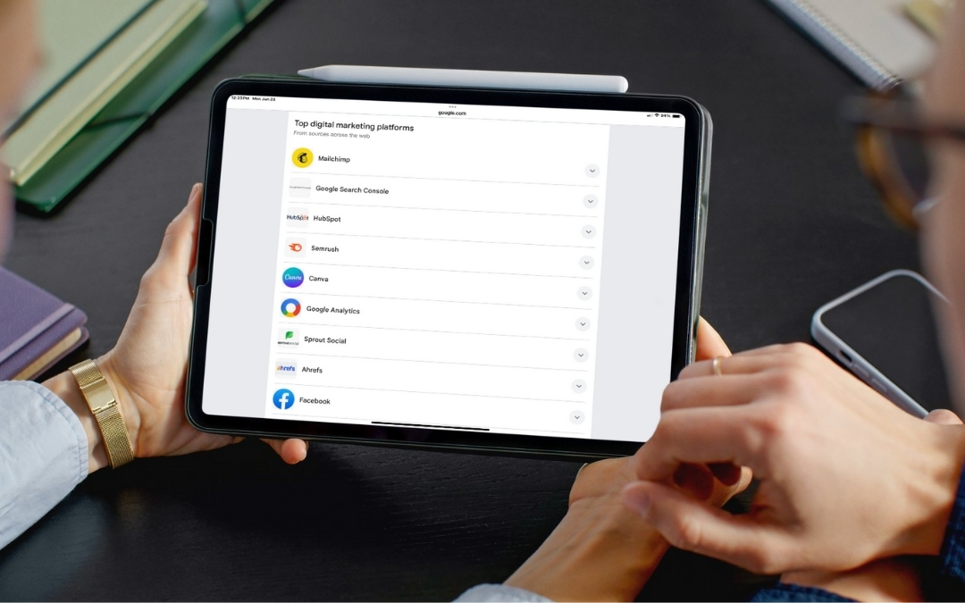 top digital marketing platforms